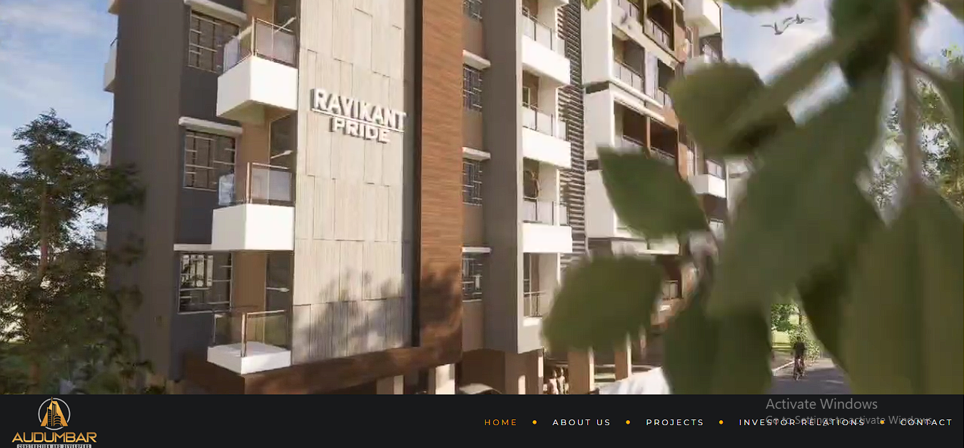 AUDUMBAR CONSTRUCTION AND DEVELOPERS PRIVATE LIMITED website and software